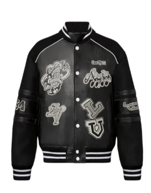 Louis Vuitton Varsity Jacket Black - Image 2