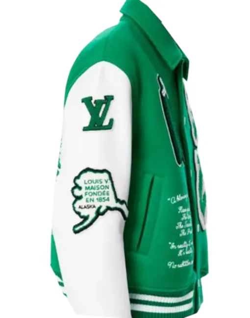 Louis Vuitton Varsity Leather Jacket - Image 3