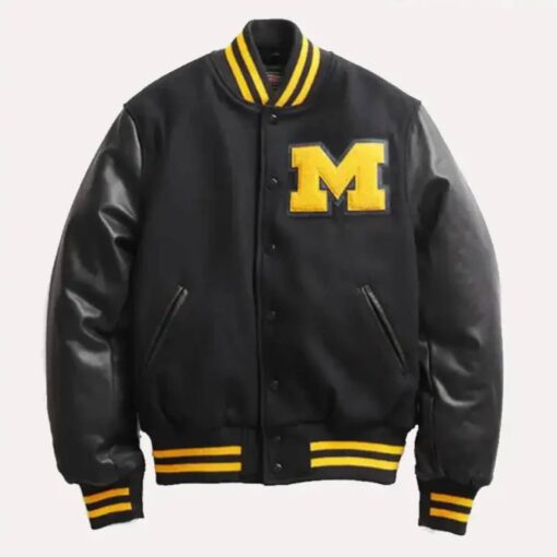 Mens Michigan Varsity Jacket - Image 2