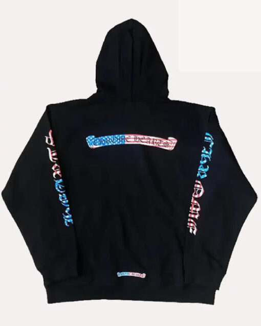 Chrome Hearts Matty Boy America Hoodie-Black