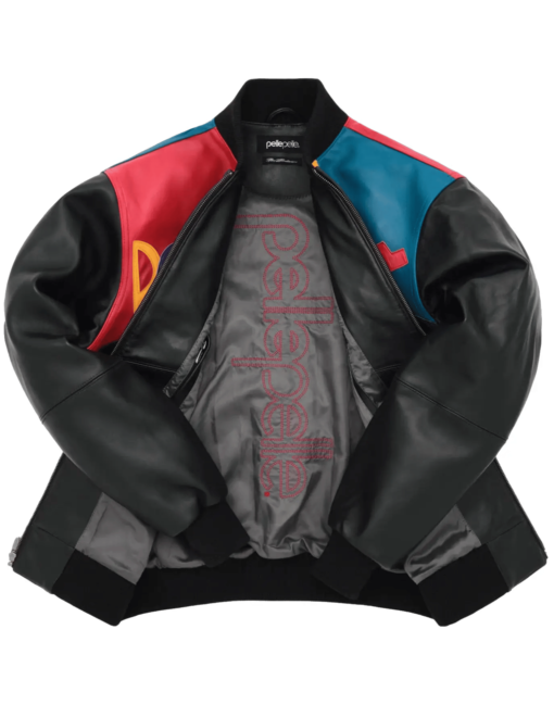 Pelle Pelle Picasso Plush Leather Jacket | Multi Color - Image 3