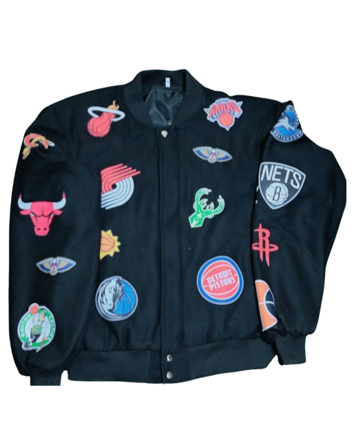 NBA Collage Patch Jacket - Image 5