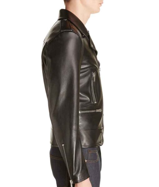 Younger Season 07 Josh Black Leather Jacket - Image 2