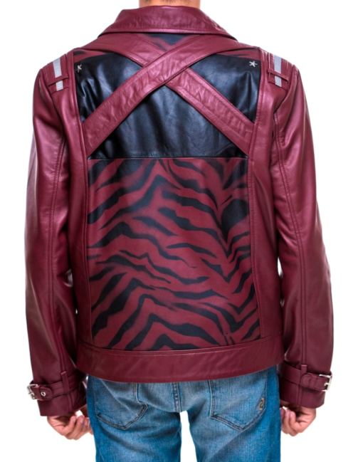 No More Heroes Travis Touchdown Red Leather Jacket - Image 2