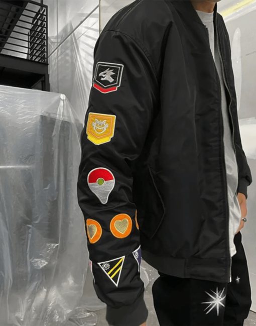 Pokemon Go Level 50 Jacket Black - Image 3