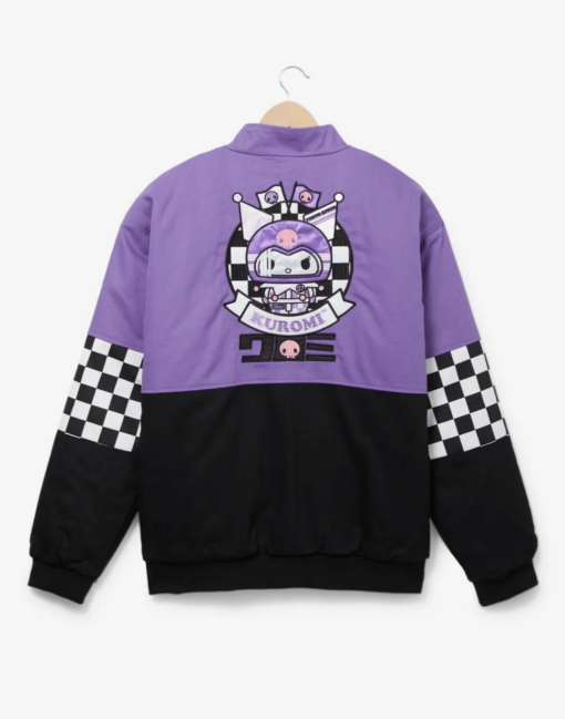 Purple Kuromi Racing Jacket - Image 2