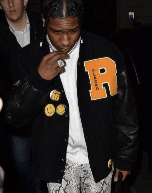 Rocky Flacko Testing in Progress Varsity Jacket - Image 6