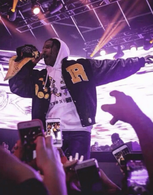 Rocky Flacko Testing in Progress Varsity Jacket - Image 4