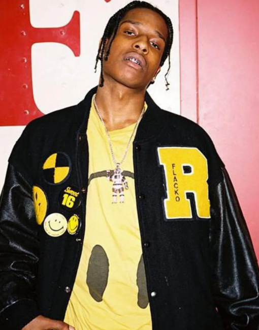 Rocky Flacko Testing in Progress Varsity Jacket