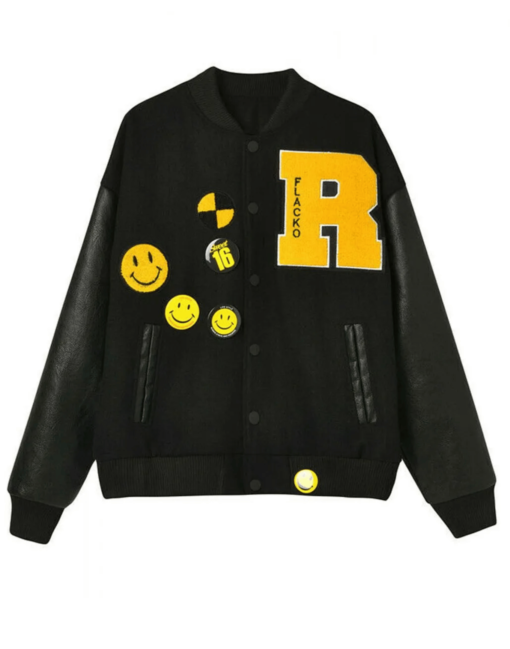 Rocky Flacko Testing in Progress Varsity Jacket - Image 2
