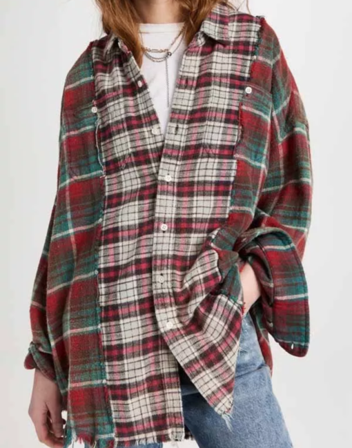 S02 Lexy Cross Chucky Plaid Jacket - Image 2