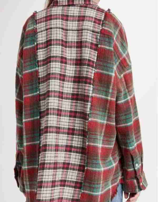 S02 Lexy Cross Chucky Plaid Jacket - Image 3