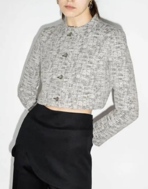 S03 Emily In Paris Camille Tweed Jacket - Image 7