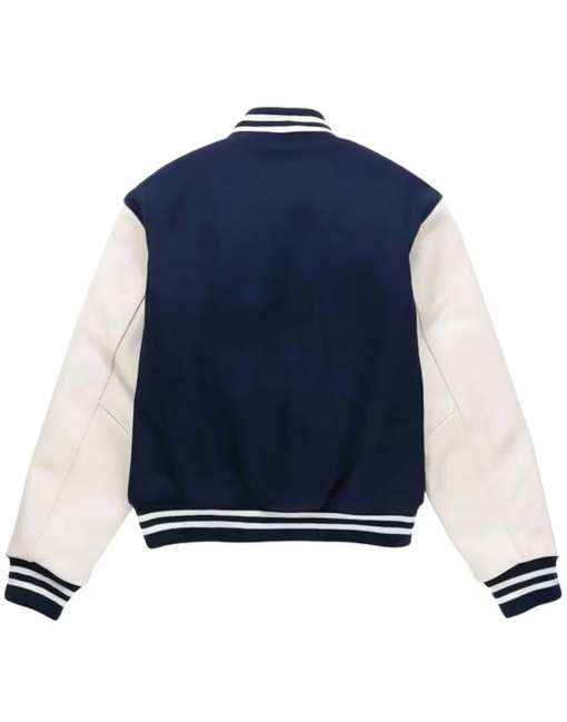 SZA Letterman Blue Varsity Jacket - Image 2