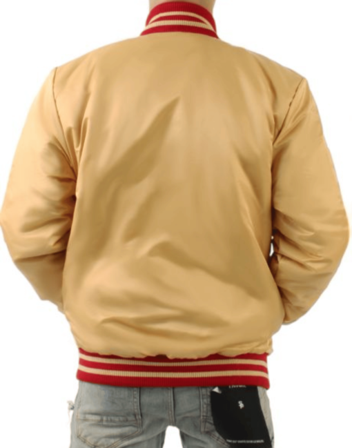San Francisco 49er Super Bowl Gold Jacket - Image 2