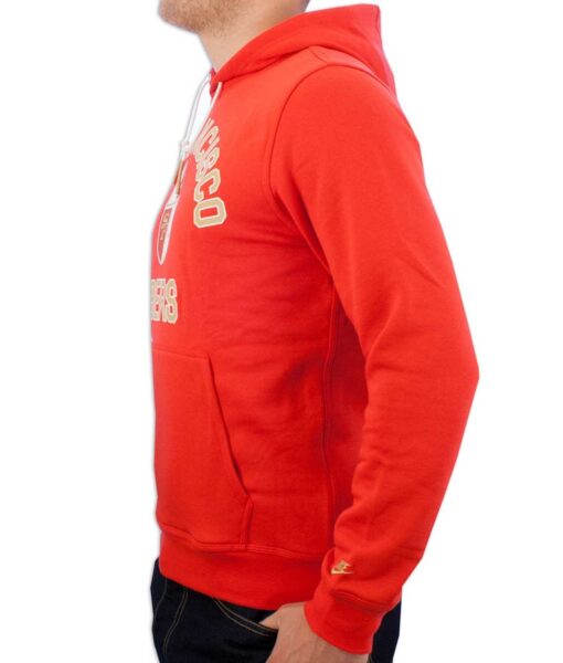 San Francisco 49ers Red Hoodie - Image 3