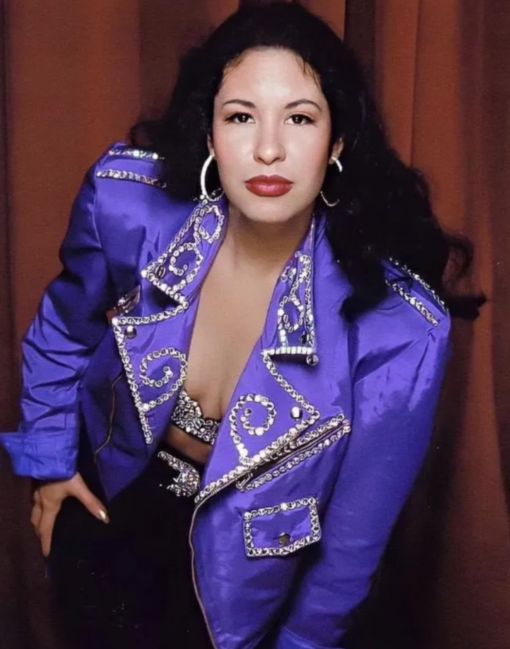 Selena Quintanilla Purple Jacket - Image 2