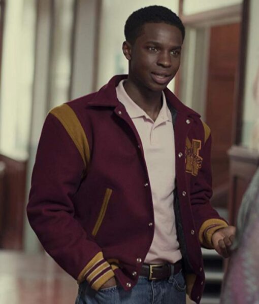 Sex Education Jackson Marchetti Varsity Jacket - Image 2