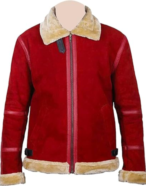 Spirited Ryan Reynolds Shearling Jacket