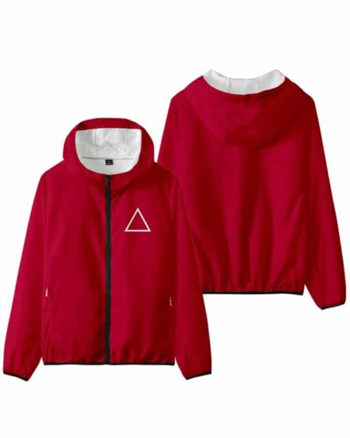 Squid Game Guard Pink Hoodie - Image 2
