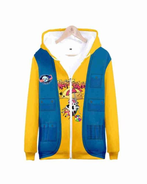 Strangers Things Dustin Roast Beef Varsity Jacket With Hooded