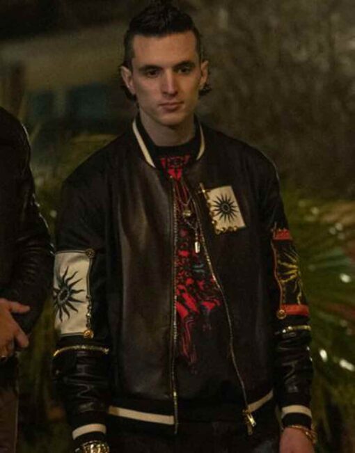 Suburra S03 Alberto ‘Spadino’ Anacleti Varsity Jacket