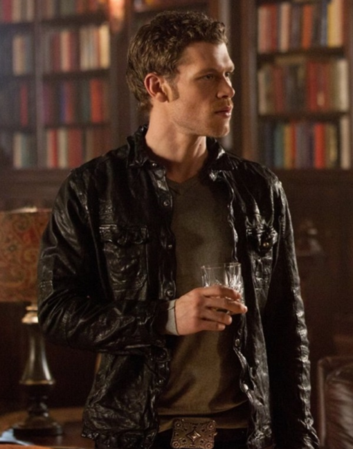 The Vampire Diaries Klaus Leather Jacket - Image 2