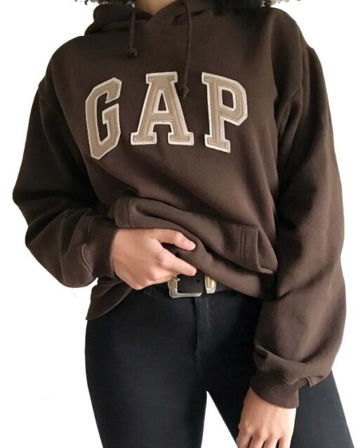 Brown Gap Hoodie