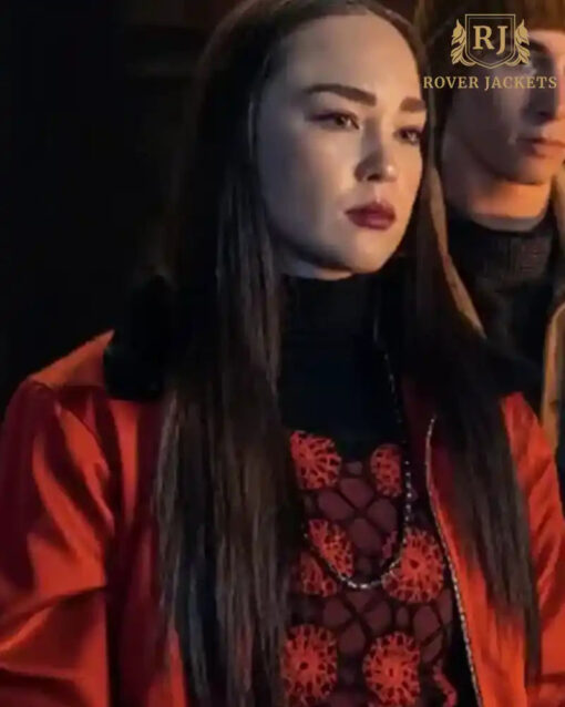 Wednesday Bianca Barclay Bomber Jacket - Image 2