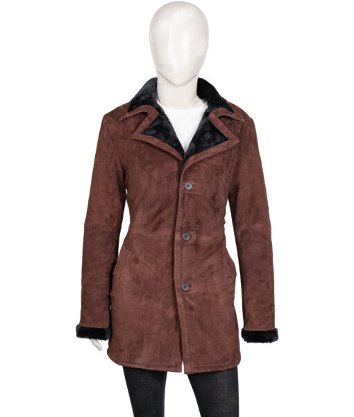 Yellowstone Monica Dutton Shearling Coat - Image 2
