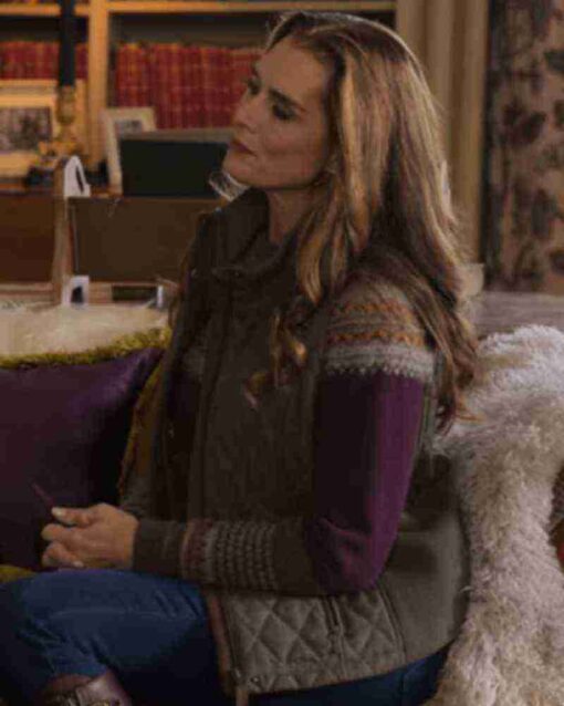 A Castle For Christmas 2021 Brooke Shields Vest