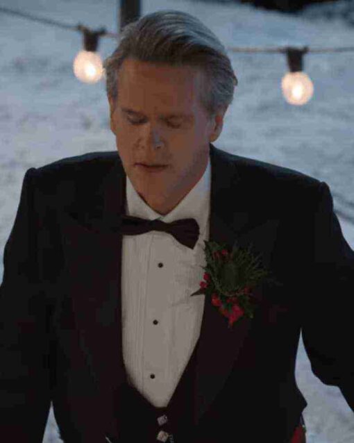 A Castle For Christmas Cary Elwes Black Blazer