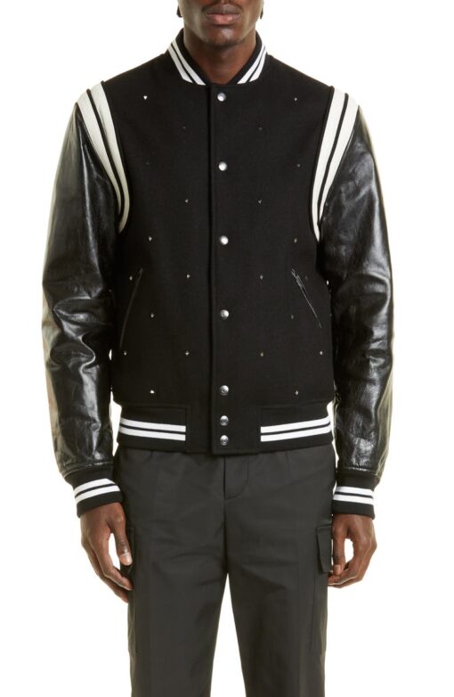 Rockstud Varsity Jacket