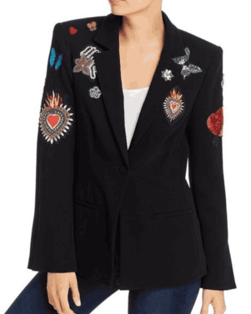Alexis Floyd Inventing Anna Flowers Printed Blazer - Image 2