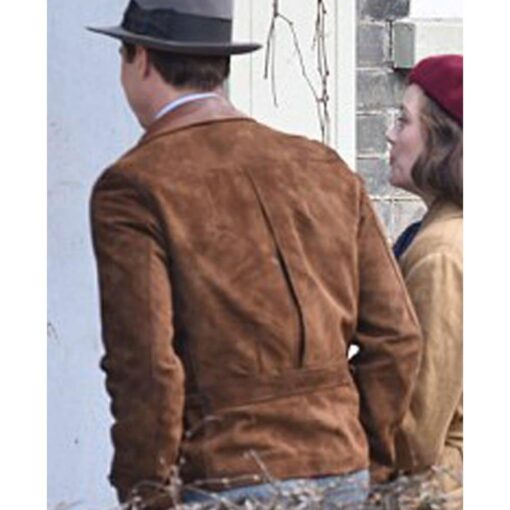 Allied Brad Pitt Max Vatan Leather Jacket - Image 6