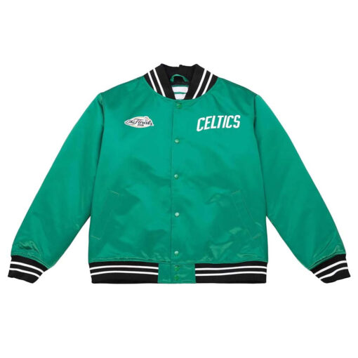 NBA Mitchell & Ness – NBA Satin Jacket – Boston Celtics by TJS - Image 2