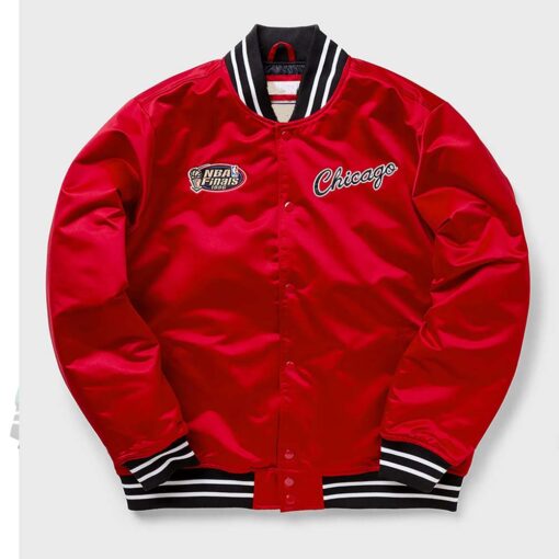 NBA SATIN JACKET CHICAGO BULLS by TJS - Image 2