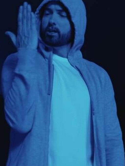 Darkness Eminem Grey Hoodie - Image 3