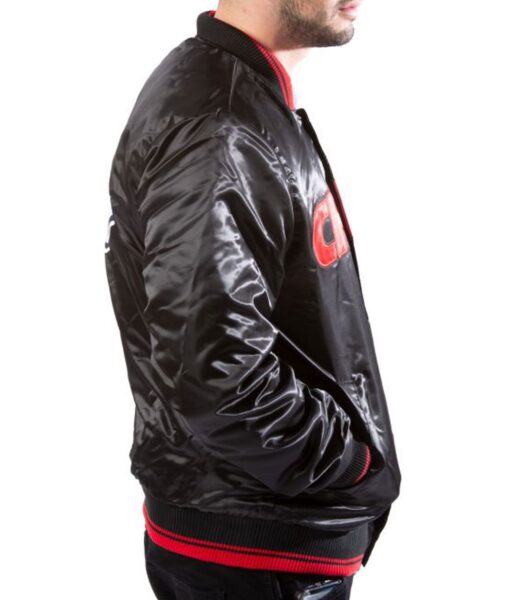 Kansas City Chiefs Bomber Black Jacket - Image 2