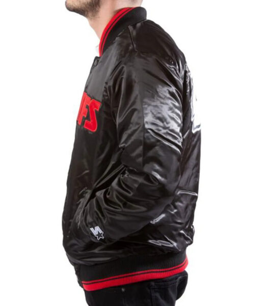 Kansas City Chiefs Bomber Black Jacket - Image 4