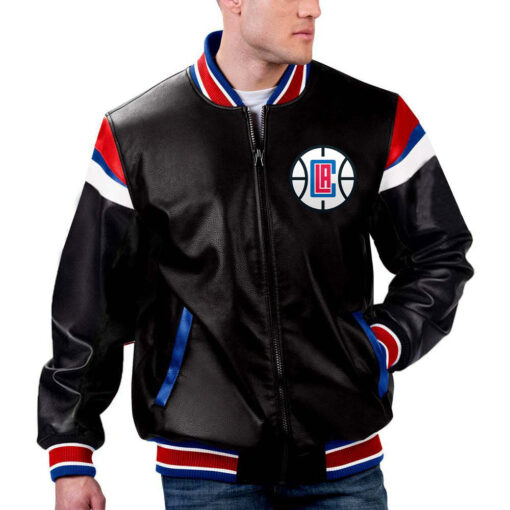 NBA LA Clippers Starter Bomber Jacket by TJS - Image 2