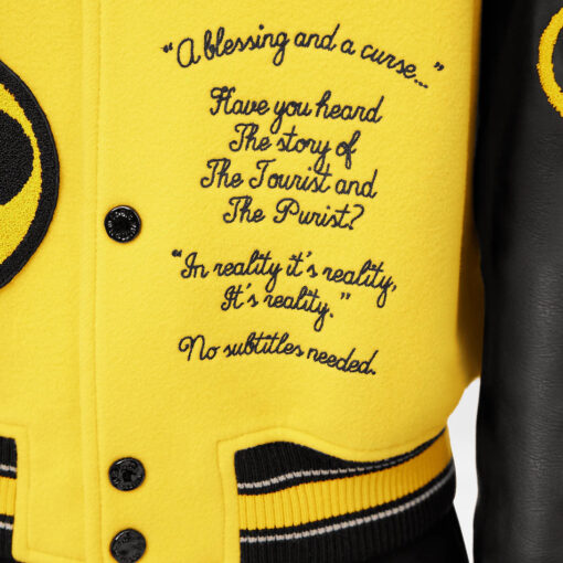 Louis Vuitton Yellow Varsity Jacket - Image 5