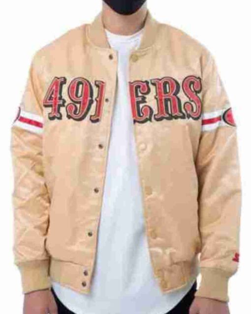 Men Starter San Francisco 49ers Jacket - Image 2