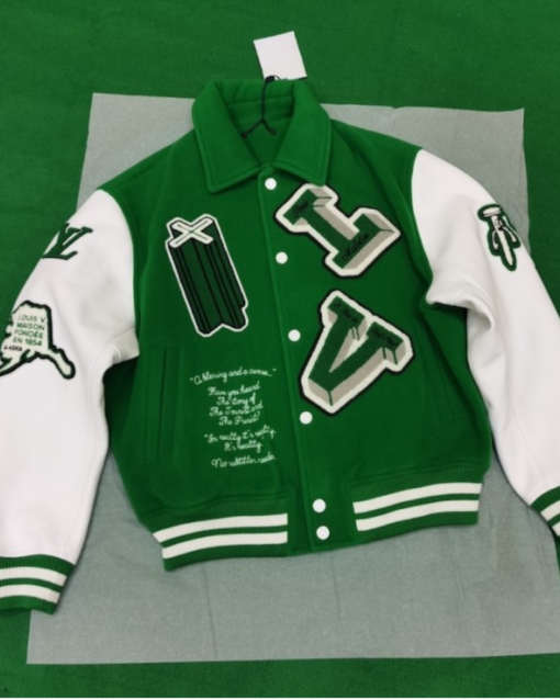 Louis Vuitton Varsity Leather Jacket - Image 2