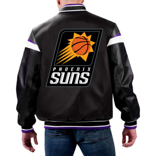 NBA Phoenix Suns Leather Jacket For Men and Women
