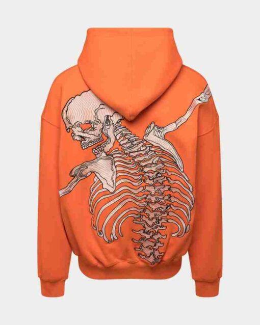R.O.D Godspeed Skull Orange Hoodie