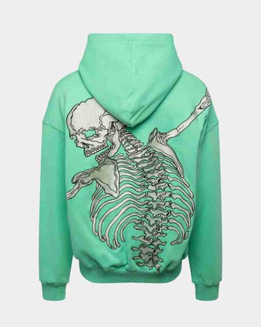 R.O.D Godspeed Skull Teal Hoodie