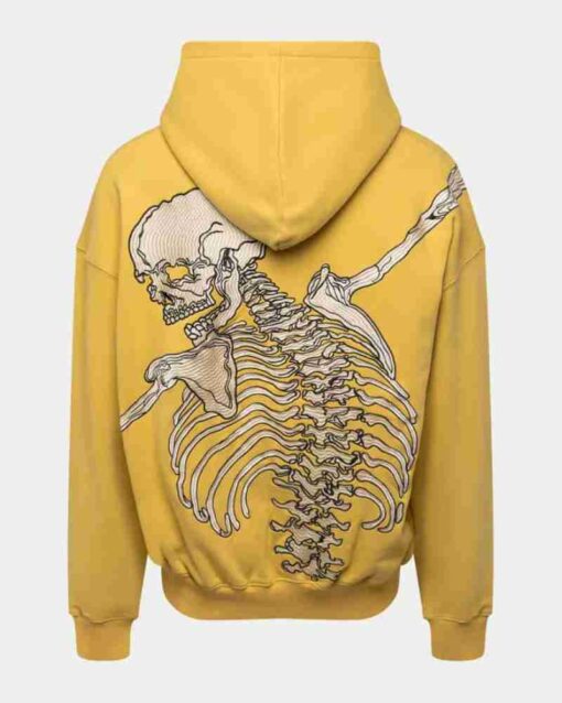 R.O.D Godspeed Skull Yellow Hoodie