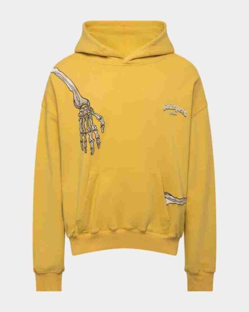 R.O.D Godspeed Skull Yellow Hoodie - Image 3
