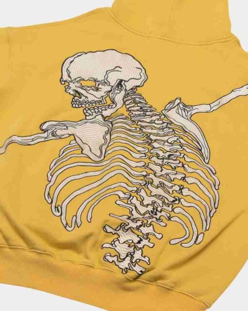 R.O.D Godspeed Skull Yellow Hoodie - Image 2